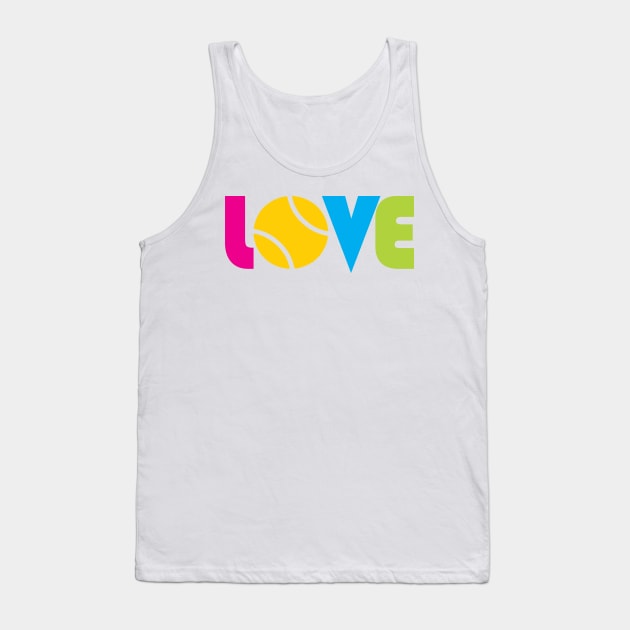 Love Tennis Tank Top by FK-UK